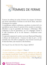 Femmes de ferme 04/03/2017