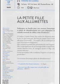 La petite fille aux allumettes 17/04/2016