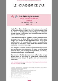 Le mouvement de l'air 22/12/2017