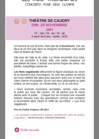 Les rois vagabonds 26/11/2017