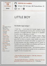 Little boy 13/11/2015