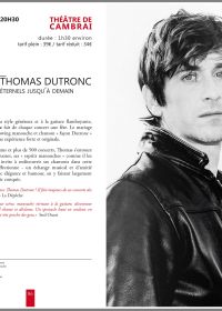 Thomas DUTRONC 31/03/2017